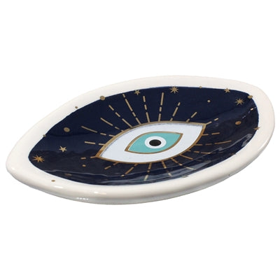 Evil Eye Protection Ceramic Tray
