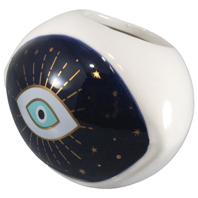 Evil Eye Protection Pot Ceramic