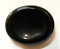 Black Onyx Worry Stone Thick 1.5x1.2"