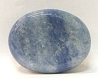 Blue Aventurine Worry Stone Thick 1.5x1.2"