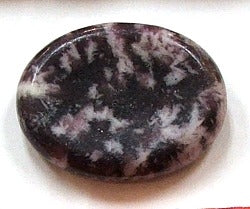 Lepidolite Worry Stone Thick 1.5x1.2"