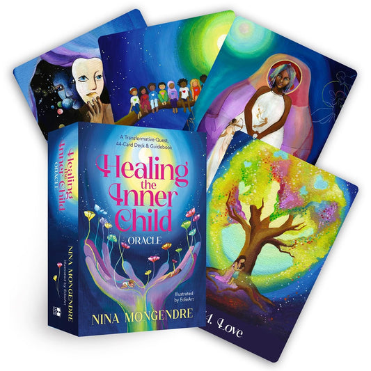 Healing the Inner Child Oracle by Nina Mongendre – a gentle 44‑card deck fostering self-love, inner healing, and emotional growth.
