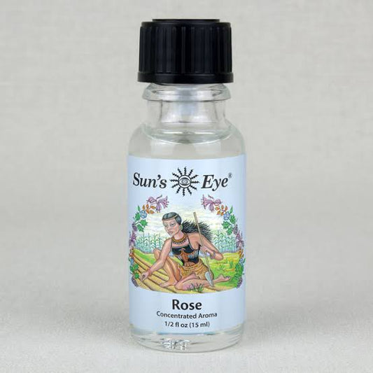 Rose Concentrated Aroma Oil Sun's Eye .5 fl oz