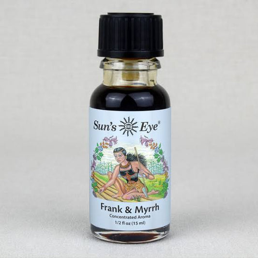 Sun’s Eye Frank & Myrrh Concentrated Aroma Oil