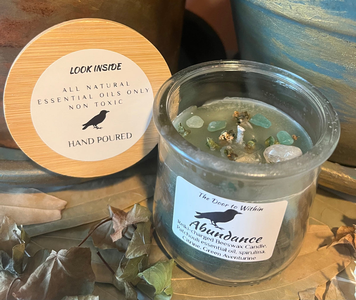 Jen's ABUNDANCE Reiki Charged Candles