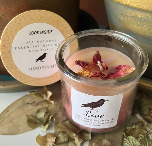 Jen's LOVE Reiki Charged Candles
