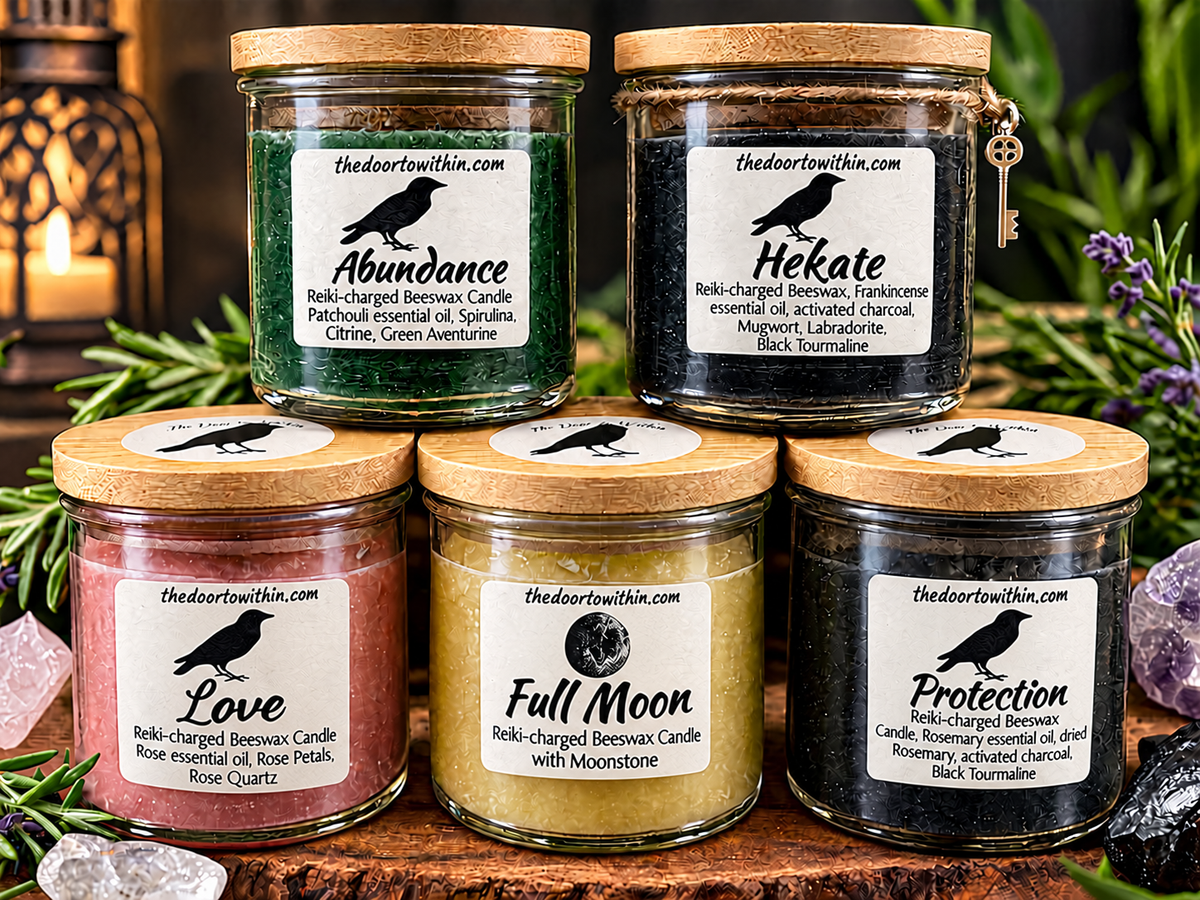 Jen's LOVE Reiki Charged Candles