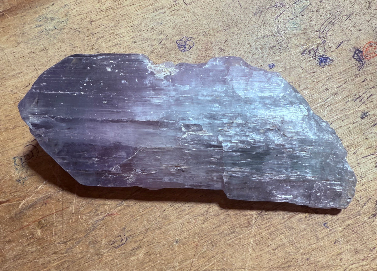 Spodumene VAR Kunzite Hiddenite Minerals Specimens 445 Grams