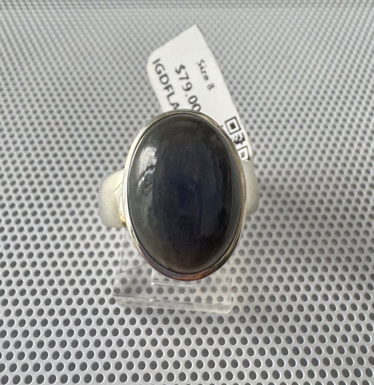 Lapis Lazuli .925 Silver Ring Size 7