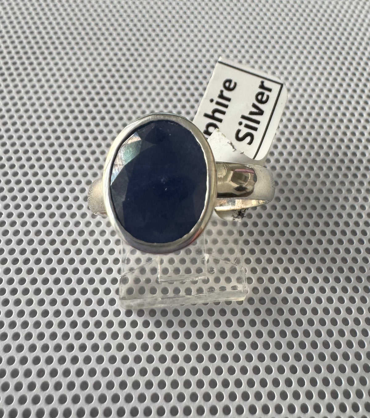 Sapphirre .925 Silver Ring Size 9