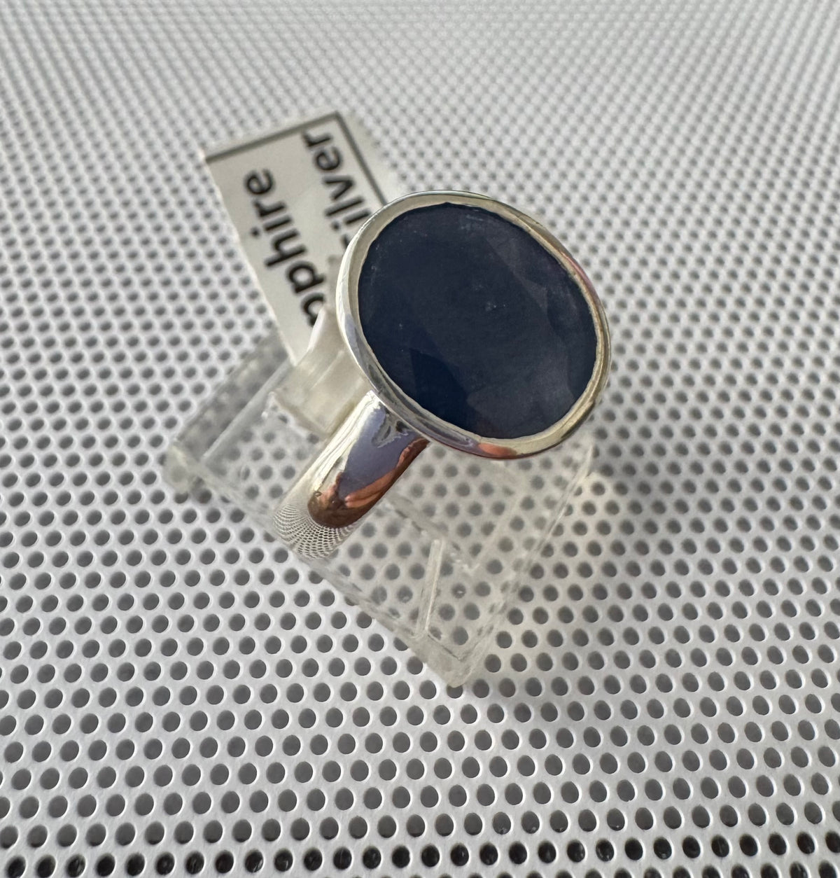Sapphirre .925 Silver Ring Size 9