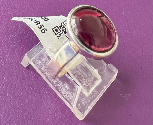 Ruby .925 Silver Ring Size 7