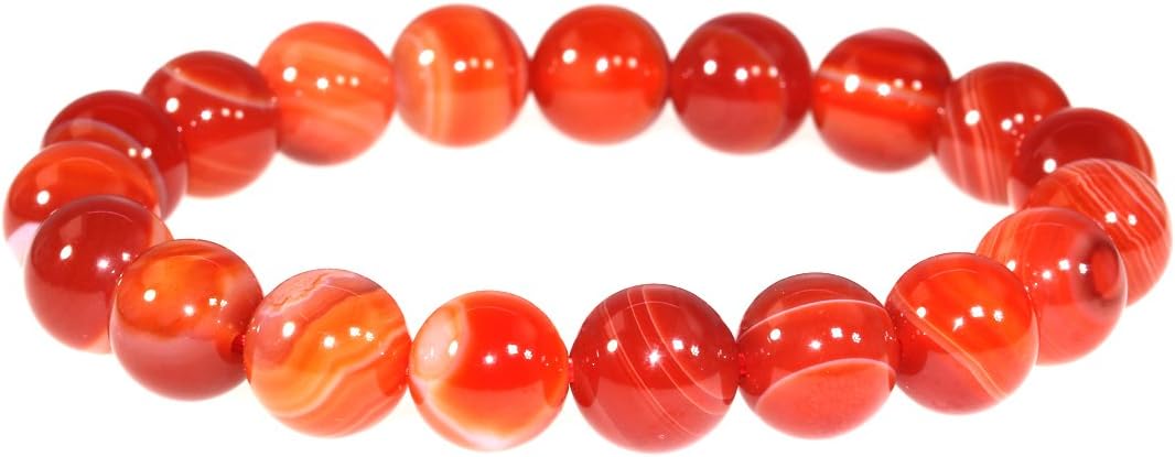 Sardonyx A+ 8mm Beaded Bracelets