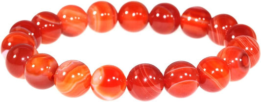 Sardonyx A+ 8MM Beaded Bracelets