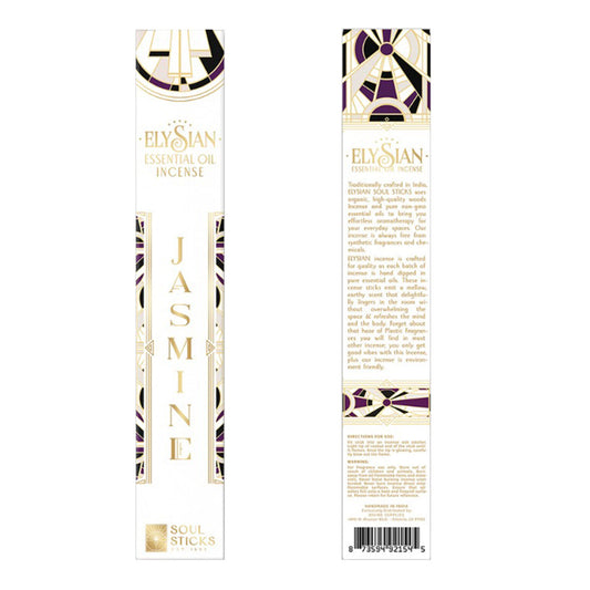 Elysian Jasmine Essential Oil Incense Sticks