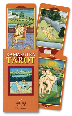 Kamasutra Tarot by Lo Scarabeo – a sensual tarot deck inspired by the ancient art and wisdom of the Kama Sutra.
