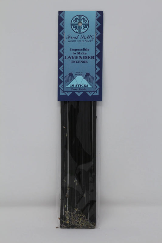 Impossible to Make Lavender Pure Resin Incense 10 Sticks Per Pack