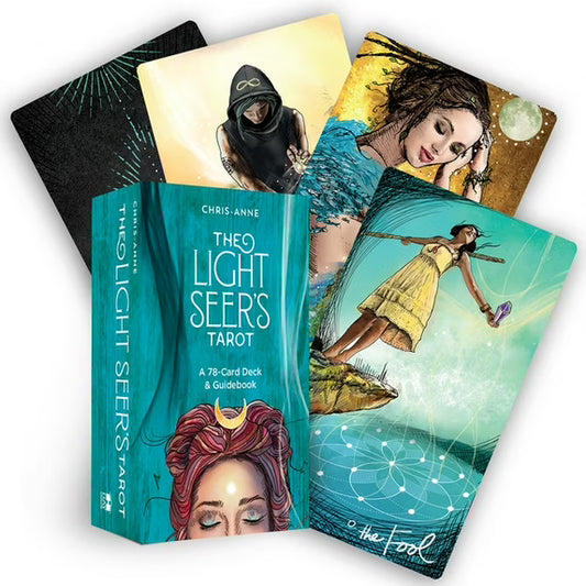 Light Seer's Tarot by Chris-Anne – a modern tarot deck blending light and shadow for intuitive and spiritual readings.

