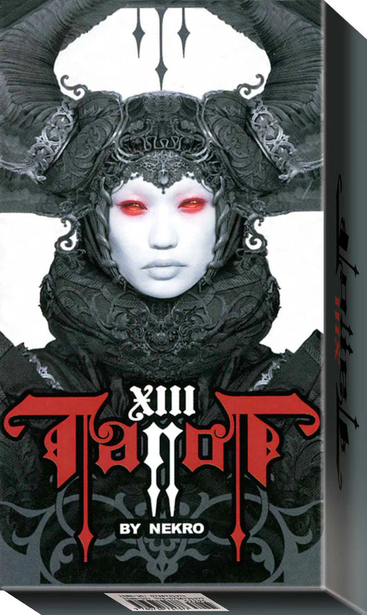 Lo Scarabeo XIII Tarot by Nekro – a dark, gothic tarot deck with haunting artwork and powerful symbolism.
