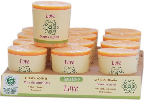 Love Chakra Votive Candle