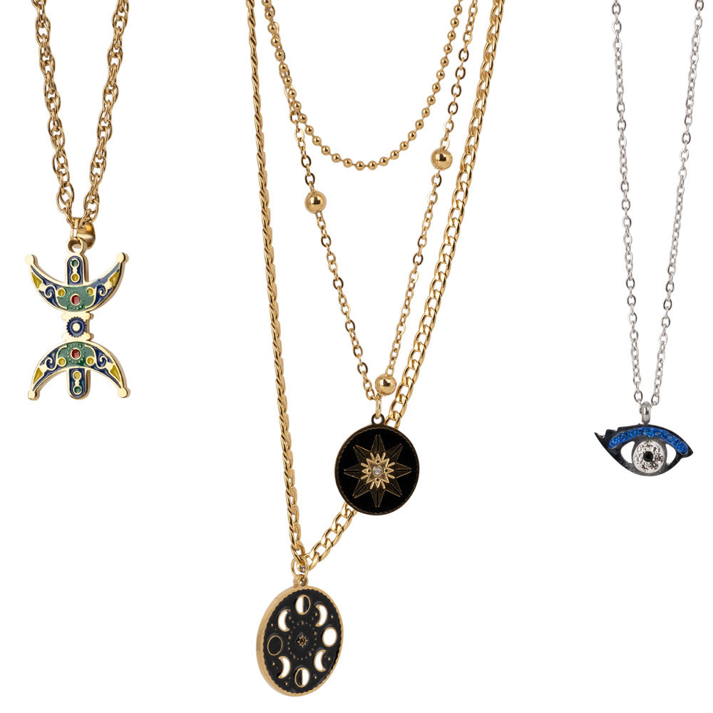 Stainless Steel Necklace Assorted Styles