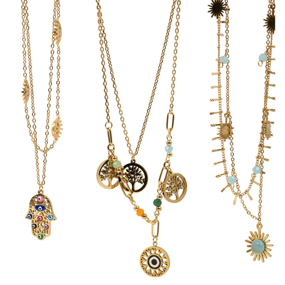 Stainless Steel Necklace Assorted Styles