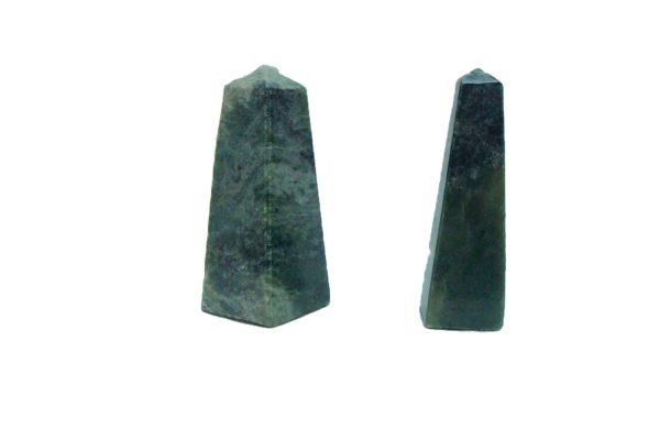 Jade Nephrite Obelisk 4-6"- Pakistan