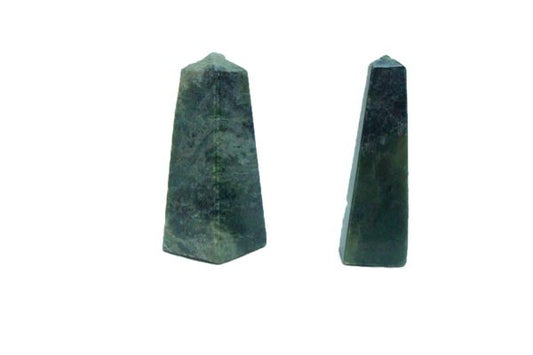 Jade Nephrite Obelisk 5-6"- Pakistan
