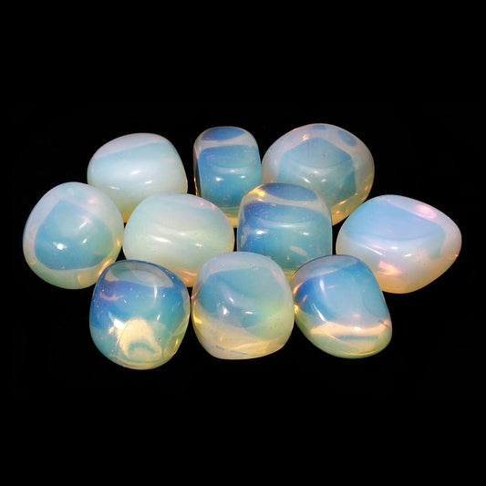 Opalite Tumbled Stone Lab Created