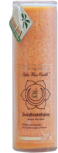 Svadhishthana Sacral Chakra Jar Candle - Orange