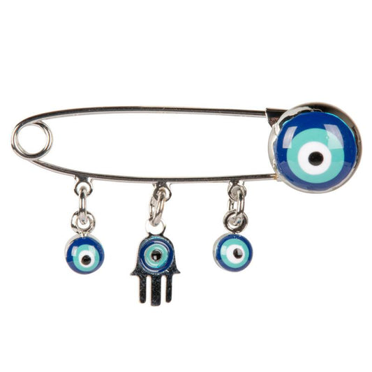 Evil Eye Charms Pin