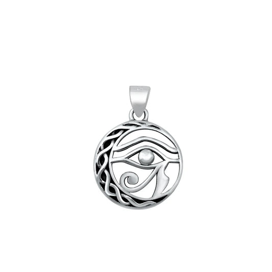 Eye of Horus .925 Sterling Silver Pendant