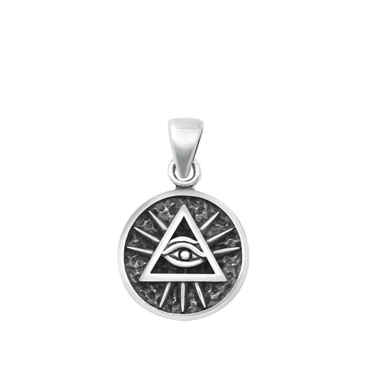 Eye of Providence .925 Sterling Silver Pendant