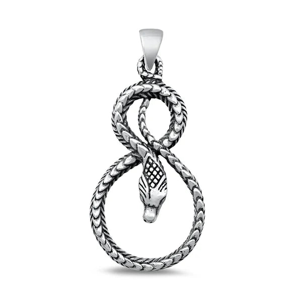 Snake .925 Sterling Silver Pendant
