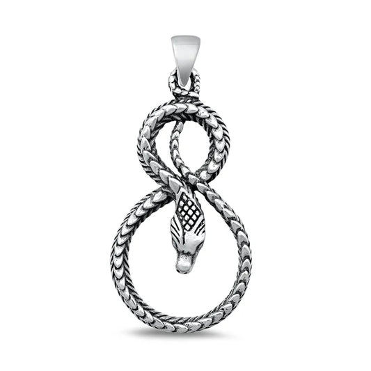 Snake .925 Sterling Silver Pendant