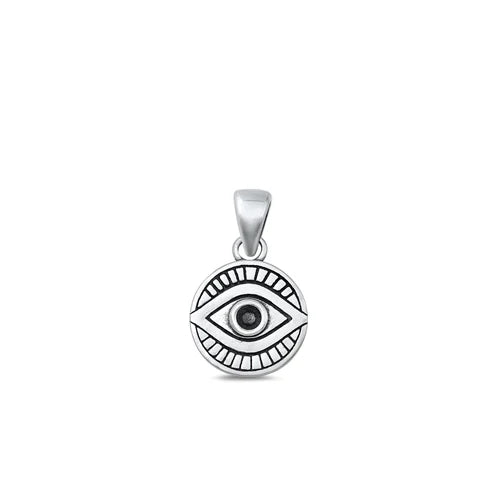 Evil Eye .925 Sterling Silver Pendant