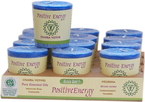 Positive Energy Chakra Votive Candle