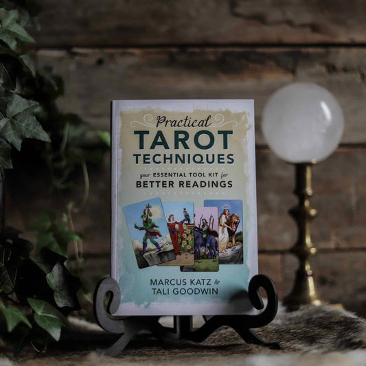 Practical Tarot Techniques by Marcus Katz & Tali Goodwin – comprehensive guide featuring spreads, exercises, and interpretation strategies for confident tarot readings.
