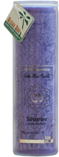 Sahasrara Crown Chakra Jar Candle - Violet