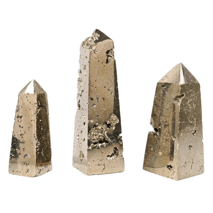 Pyrite Obelisk Tower 2-2.5" - Peru