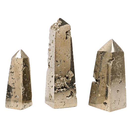 Pyrite Obelisk Tower 2-2.5" - Peru