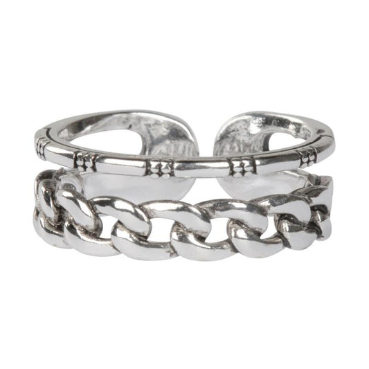 Chain Band Adjustable Ring