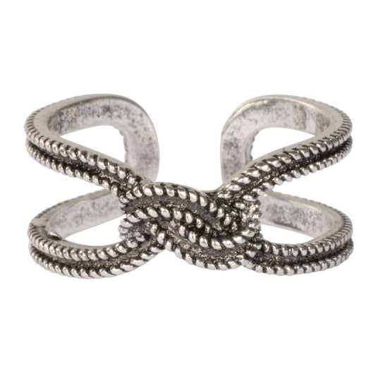 Knot Adjustable Ring