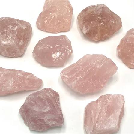 Rose Quartz Rough Madagascar 80-120 Grams