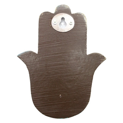 Hamsa Hand Nazar Purple Floral Incense Holder /Wall Hanging /Paperweight