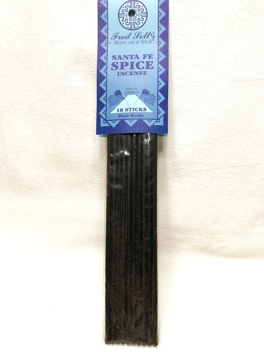 Santa Fe Spice Pure Resin Incense 10 Sticks Per Pack