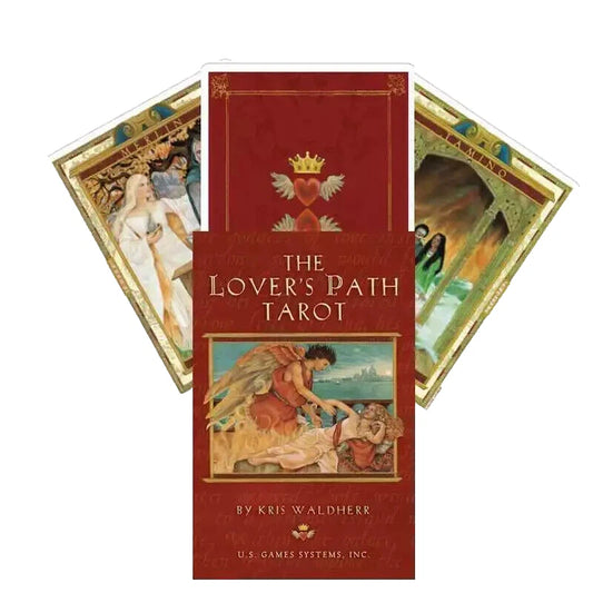 The Lover's Path Tarot Premier Edition by Kris Waldherr – a 78-card deck intertwining romantic myths with traditional tarot archetypes.
