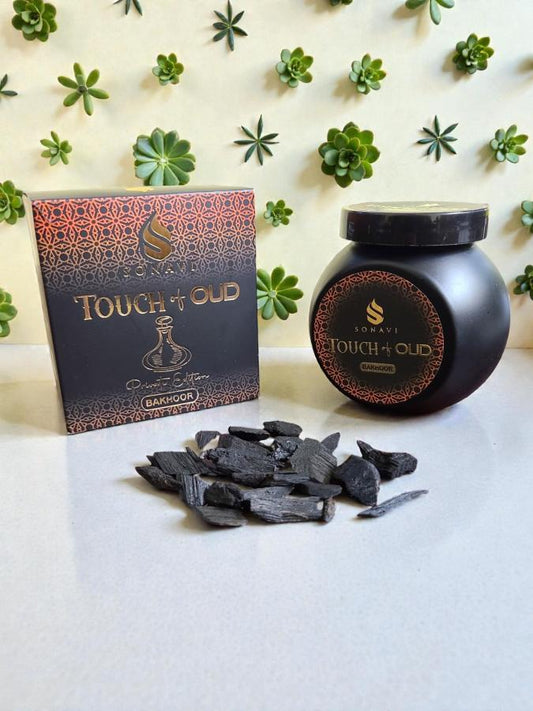 Touch Of Oud Bakhoor Incense Chips SONAVI – Private Edition - 40g Jar