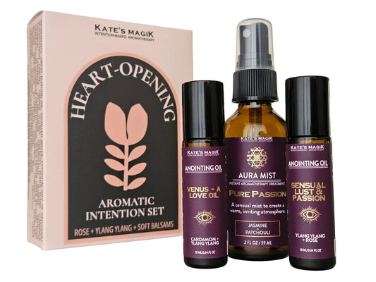 Heart Opening - Intention Based Aromatic Intention Oil Set - Kates Magik