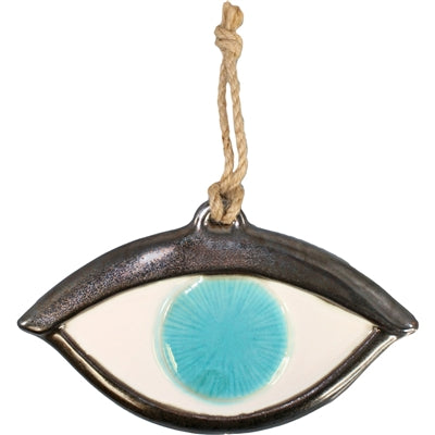 Nazar Protection Evil Eye Ceramic Plaque Wall Hanging